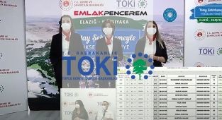 TOKİ Elazığ Karşıyaka 79 adet konut belirleme kura çekilişi sonuçları