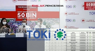 TOKİ Tekirdağ Çorlu 498 adet konut kura belirleme kura çekilişi sonuçları belli oldu