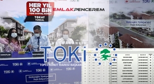 TOKİ Tokat Turhal 209 dairelik 2+1 ve 3+1 konut belirleme kura sonuçları