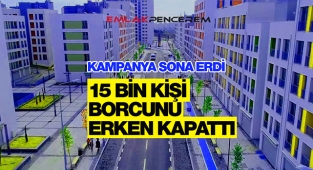 TOKİ indirim kampanyası sona erdi! 15 Bin üzerinde ev sahibi borcunu erken ödedi...