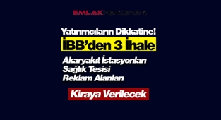 İBB, İstanbul'da 3 farklı ihale açtı