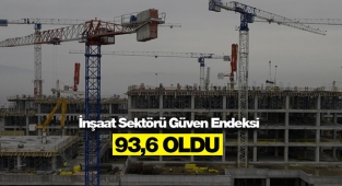 İnşaat sektörü güven endeksi Kasım'da arttı