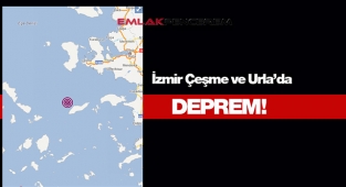 İzmir Çeşme ve Urla'da sabah saatlerinde hissedilen depreme dair ilk veriler