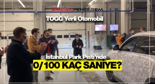 TOGG yerli otomobil İstanbul Park Pistine çıktı! TOGG 0'dan 100'e kaç saniyede çıktı?