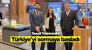 Vedat Arslan: "Suudi yatırımcılar tekrar Türkiye’yi sormaya başladı"