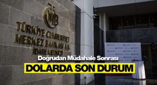 Merkez Bankası (TCMB) doğrudan Dolara müdahale etti! Dolar/TL son durum...