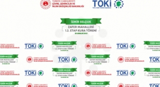 TOKİ İzmir Selçuk 1384 konut belirleme kura çekilişi ve sonuçları