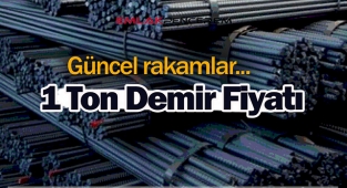1 ton demir fiyatı güncellendi! 18 Mart demir fiyatları...