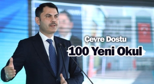Bakan Kurum açıkladı! Çevre Dostu Bin Okul Projesi...