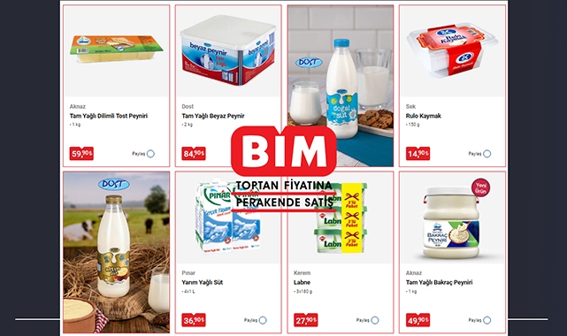 BİM aktüel ürünler kataloğu 29 Mart Ramazan öncesi raflar boşalıyor! BİM'de gıda ürünleri kapış kapış gidiyor...