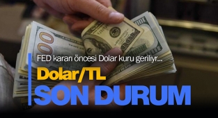 Dolar/TL ne kadar? FED faiz açıklaması öncesi Dolar kuru geri çekildi...