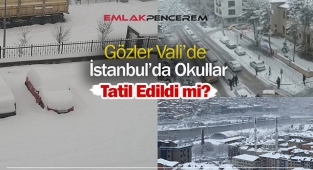 İstanbul'da okullar tatil mi? 14 Mart'ta okullar tatil edildi mi?