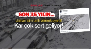 Meteoroloji uzmanı tarih verdi! Sibirya soğukları ve kar yağışı İstanbul'a çok sert geliyor!