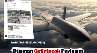 Selçuk Bayraktar servis etti! MİUS - İnsansız Savaş Uçağı görüntüleri birilerini çıldırtacak...