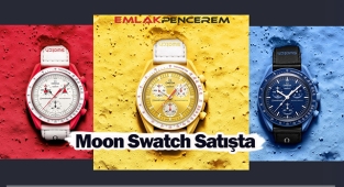 Swatch Omega Speedmaster Moonwatch serisi kapış kapış...