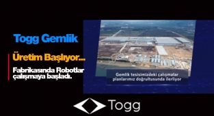 Togg Gemlik fabrikası üretime hazır! Robotlar ilk defa çalıştırıldı...