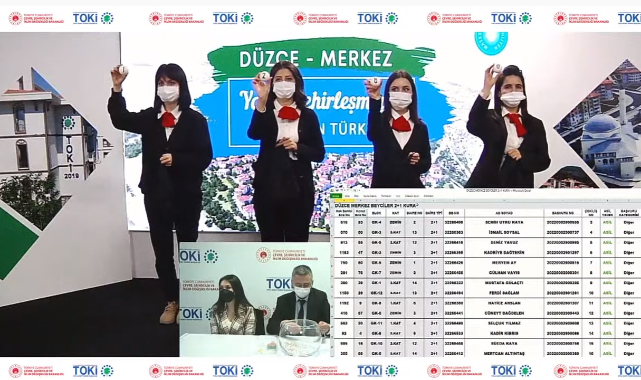 TOKİ Düzce 91 konut kura çekilişi sonuçları isim listesi belli oldu! Düzce TOKİ kura sorgulama ekranı açıldı...
