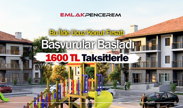 Ucuz TOKİ evi arayanlara fırsat! TOKİ bu ilde kira ödercesine konut başvuruları alınmaya başlandı...