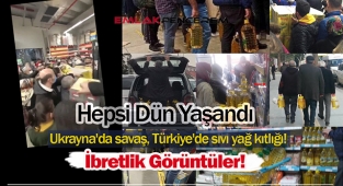 Ukrayna'da savaş, Türkiye'de sıvı yağ kıtlığı!