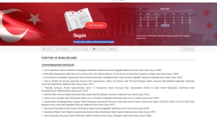 21 Nisan Resmi Gazete kararları yayımlandı