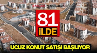 Bakan Kurum açıkladı: "Evsiz kimse kalmayacak" 2022 bitmeden TOKİ 81 ilde ucuz konut satışına başlayacak...