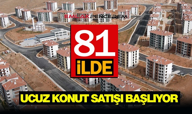 Bakan Kurum açıkladı: "Evsiz kimse kalmayacak" 2022 bitmeden TOKİ 81 ilde ucuz konut satışına başlayacak...