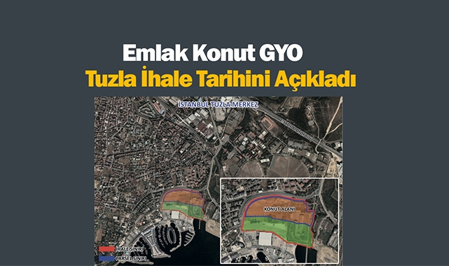 Emlak Konut GYO, Ankara'da ihale iptal etti! İstanbul'da Tuzla ihale tarihini açıkladı...
