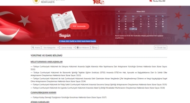 Resmi Gazete (27 Nisan 2022)