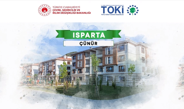 TOKİ Isparta Çünür 697 konut için hak sahibi belirleme kura çekilişi sonuçları isim listesi