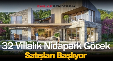 32 villadan oluşan Nidapark Göcek'te satışlar başlıyor
