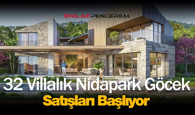 32 villadan oluşan Nidapark Göcek'te satışlar başlıyor