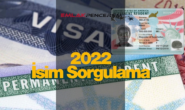 Green Card sonuçları açıklandı Tek Tıkla öğren! Green Card çıkanların isim listesi sorgulama ekranı açıldı...