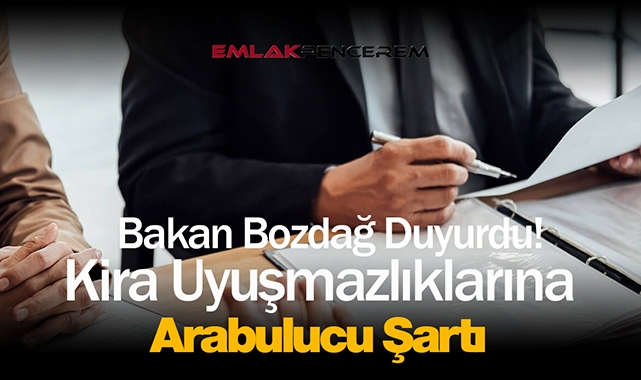 Kira uyuşmazlıklarına arabulucu formülü