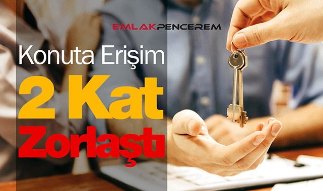 Konut fiyat endeksi ne kadar arttı? Ev fiyatları tutulamıyor...