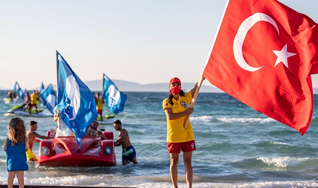 Mavi Bayraklı 3'üncü ülke Türkiye'nin ödüllü plaj sayısı 531 oldu!