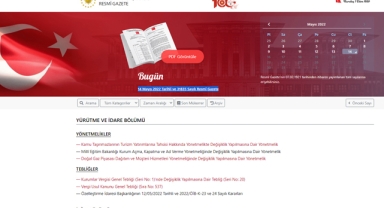 Resmi Gazete (14 Mayıs 2022)