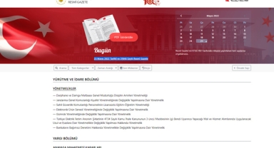 Resmi Gazete (25 Mayıs 2022)