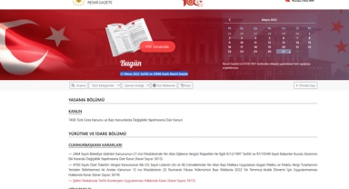 Resmi Gazete (27 Mayıs)