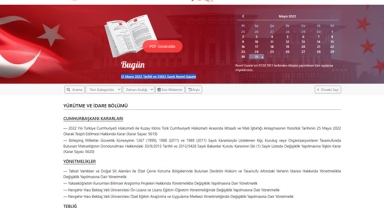 Resmi Gazete (31 Mayıs 2022)
