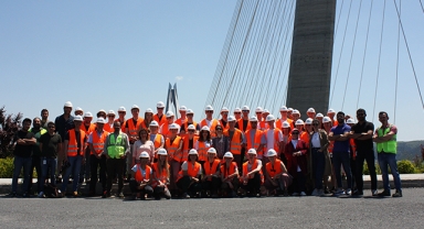 Yavuz Sultan Selim Köprüsü Münih Teknik Üniversitesi öğrencilerini ağırladı