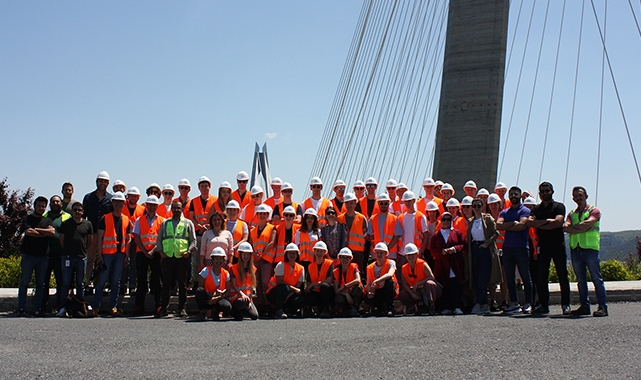Yavuz Sultan Selim Köprüsü Münih Teknik Üniversitesi öğrencilerini ağırladı