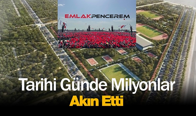 Yüz binler akın etti! Atatürk Havalimanı Millet Bahçesine ilk fidan fetih kutlaması ile toprakla buluştu