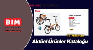 BİM'de talan edilecek aktüel ürünler listesi belli oldu! Bu Cuma katlanır bisiklet, LED Tv'ler ve çok daha fazlası Aktüel ürünler indirim kataloğunda...