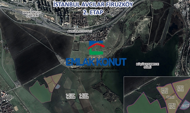 Emlak Konut GYO, Avcılar Firuzköy 2. Etap arsa ihalesi bu tarihte yapılacak
