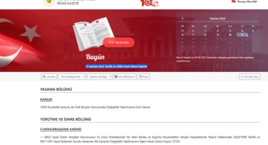 Resmi Gazete (11 Haziran 2022)