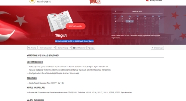 Resmi Gazete (8 Haziran 2022)