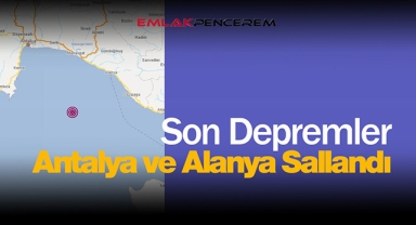 Son dakika deprem: Antalya Alanya'da 4.5 büyüklüğünde deprem oldu! Akdeniz'de yaşanan depremin ayrıntıları...