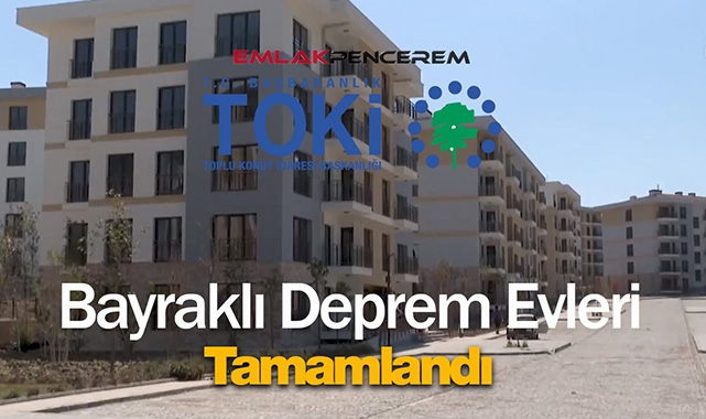 TOKİ İzmir Bayraklı'da deprem konutlarını teslim ediyor