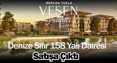 Tuzla Vesen Yalıları 1 Milyon 259 Bin Dolardan başlayan fiyatlarla satışa çıktı
