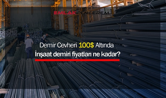 Demir cevheri fiyatı Çin kaynaklı düşüş! Demir fiyatlarını etkileyecek gelişme! 100 Dolar altına düştü...